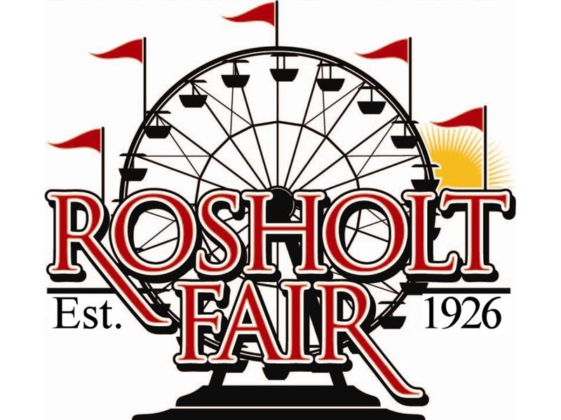 Logo for 2024 Portage County Rosholt Fair